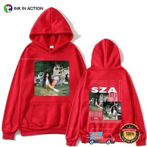 SZA Ctrl Music Album Cover 2 Sided T-Shirt