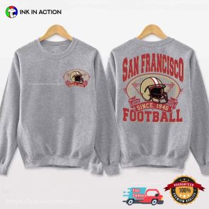 San Francisco Niners Football Team Since 1946 Vintage 2-Sided T-shirt