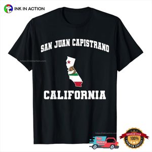 San Juan Capistrano California Vintage Athletic T-Shirt