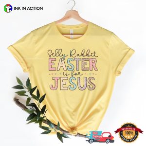 Silly Rabbit Easter Is For Jesus Funny easter day T Shirt 2