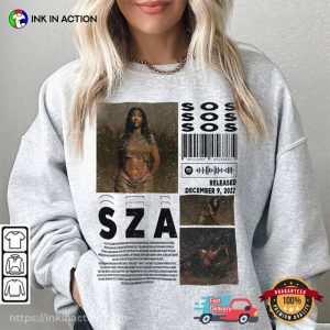 Sos Album Vintage 90s SZA Tour Shirt