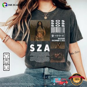 Sos Album Vintage 90s SZA Tour Shirt