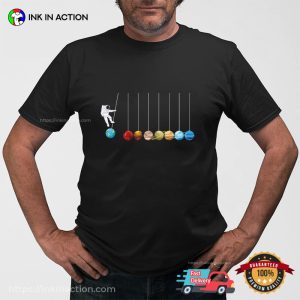 Spaceman Planets Funny Astronaut Shirt