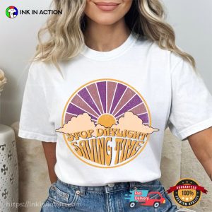 Stop Daylight Saving Time Vintage Comfort Colors T Shirt 3