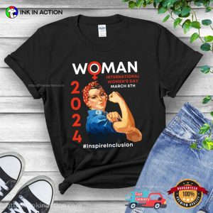 Strong Woman 2024 Inspire Inclusion T Shirt 3