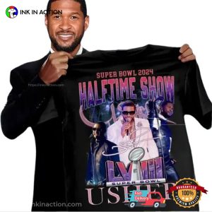 Super Bowl 2024 Halftime Show usher concert shirt 1