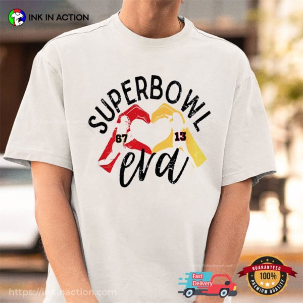 Superbowl Era Taylor Swift x Travis Kelce T-Shirt