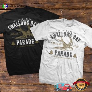 Swallows Day Parade The 62nd Annual Vintage T Shirt 4