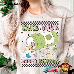 Take Your Lucky Charms Pills Holiday T Shirt 2