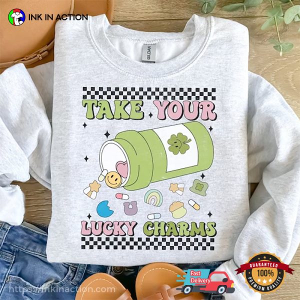 Take Your Lucky Charms Pills Holiday T-shirt