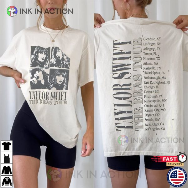 Taylor Swift The Eras Tour Reputation Album T-Shirt