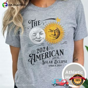 The 2024 American Total solar eclipse april 8 2024 Comfort Colors Shirt 2