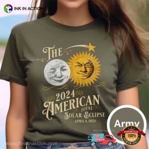 The 2024 American Total solar eclipse april 8 2024 Comfort Colors Shirt 3
