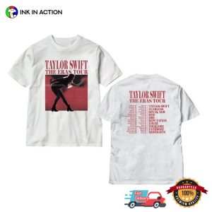 The Eras Tour Vintage Taylor Swift All Hit 2-Sided T-Shirt