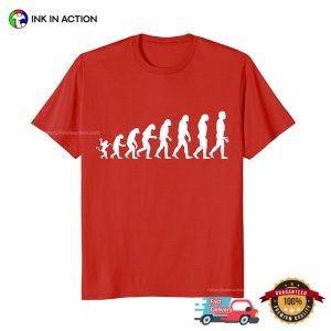 The Finger Circle Human Evolution Funny Meme T-shirt, April Fool’s Day Apparel