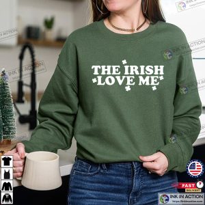 The Irish Love Me Shamrock St Paddys Day Shirts