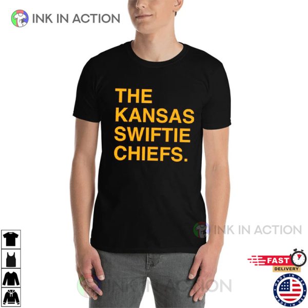 The Kansas Swiftie Chiefs Funny Tee