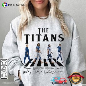 The Titans Football inspired by the abbey road beatles T Shirt 3