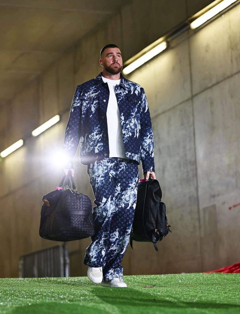 Travis Kelce sees himself as a self stylist @killatrav Instagram