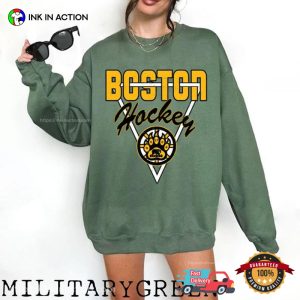 Vintage Style boston bruins shirt 1