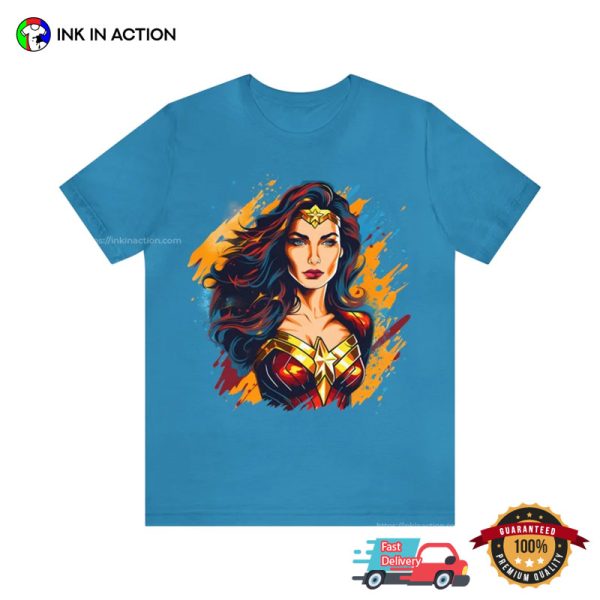 Warrior Princess Wonder Woman DC T-shirt