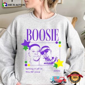 boosie badazz concert Mardi Gras T Shirt 3