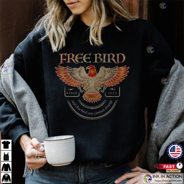 Freebirds Lynyrd Skynyrd Since 1973 Vintage Music T-Shirt