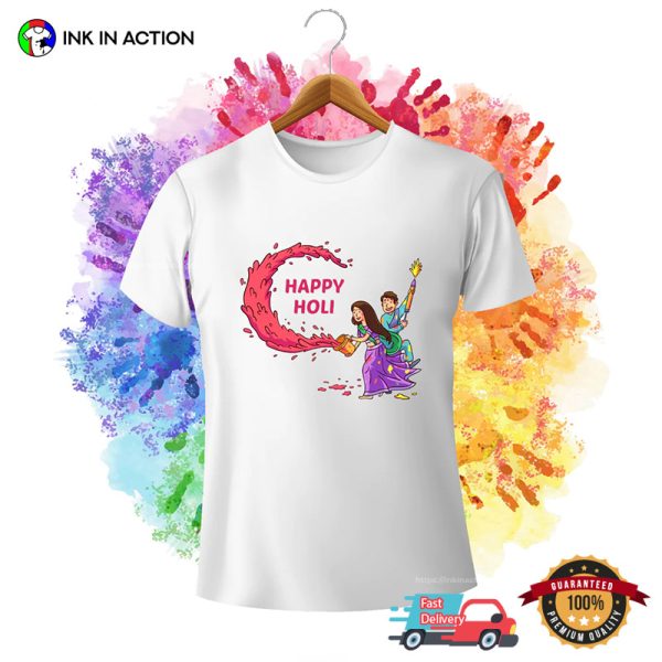 Happy Holi Festival of Colors T-Shirt