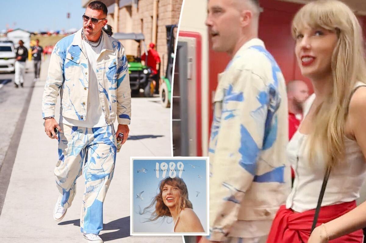 Travis Kelce apparel: He admits he takes three hours to pick outfits when Taylor Swift is at games