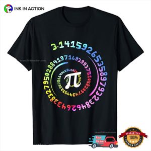 Mathematical Pi Sign T-Shirt, National Pi Day Apparel