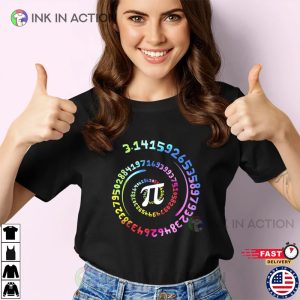 mathematical pi sign T Shirt, national pi day Apparel