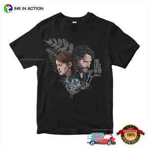 The Last Of Us Part II Joel And Ellie Art T-Shirt