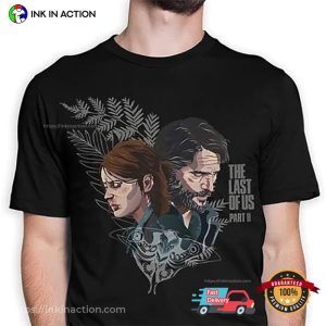 The Last Of Us Part II Joel And Ellie Art T-Shirt