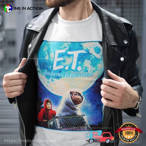1982 ET The Extra Terrestrial Vintage Movie T-Shirt