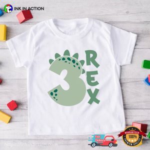 3 Rex Shirt, 3rd Birthday T shirt 2