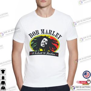 A Tribute to Freedom Bob Marley Vintage T-Shirt