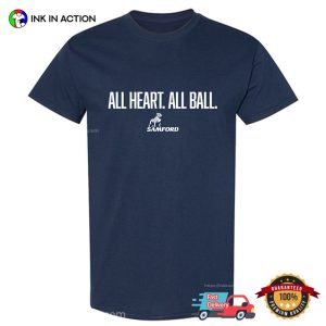 All Heart. All Ball NCAA Basketball T-shirt