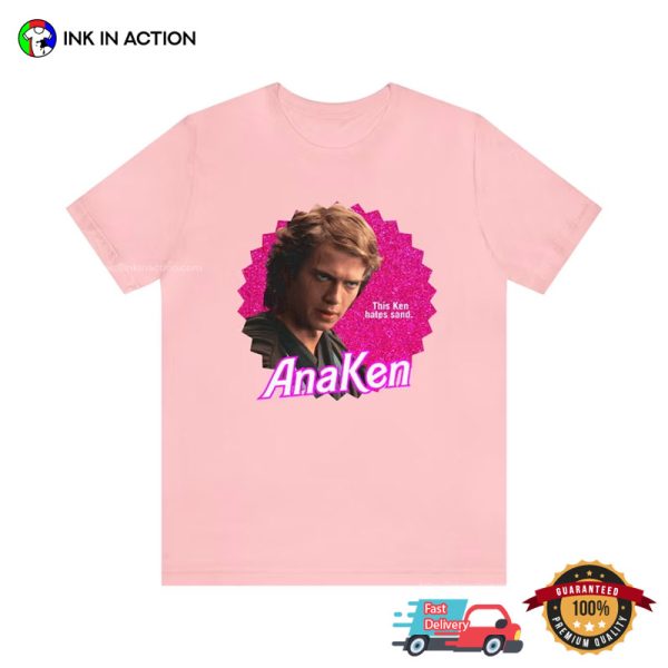 AnaKen Funny Anakin Skywalker Sith Portrait T Shirt