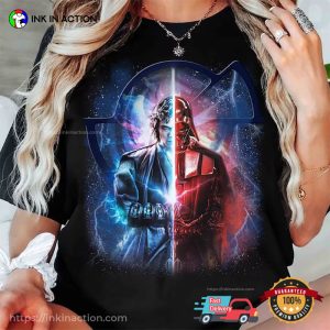 Anakin Skywalker & Darth Vader star war ep 3 Portrait Comfort Colors T Shirt 3