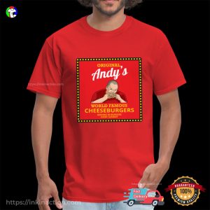 Andy's Cheeseburgers Funny andy reid kc chiefs T shirt 1