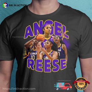 Angel Reese Star Collage Vintage Style Shirt