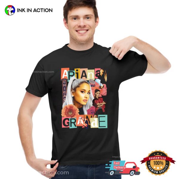 Ariana Grande Dangerous Woman Vintage 90s Portrait T-Shirt