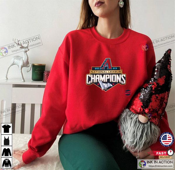 Arizona Diamondbacks 2023 National League Champions Pepsi Football Tee