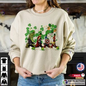 Avengers St Patrick’s Day Abbey Road Crossing Shirt