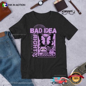 Bad Idea Right Retro 90s olivia rodrigo t shirt 2