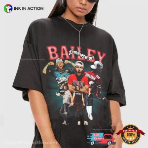 Bailey Zimmerman Highlights Vintage 90s Style Graphic Tee 2