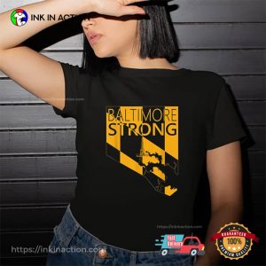 Baltimore City Strong Flag T-shirt