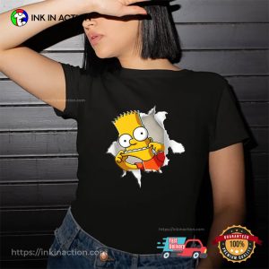 Bart Simpson Funny Prank The Simpsons Shirt