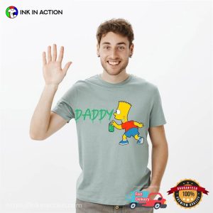 Bart Simpson Love Daddy The Simpsons T-shirt