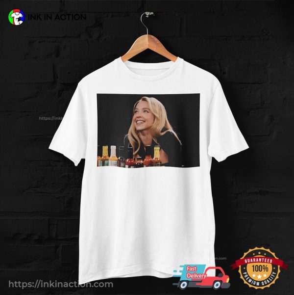 Beauty Sydney Sweeney Movies Portrait T-shirt